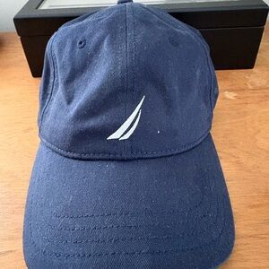 Nautica Navy and Yellow Cap